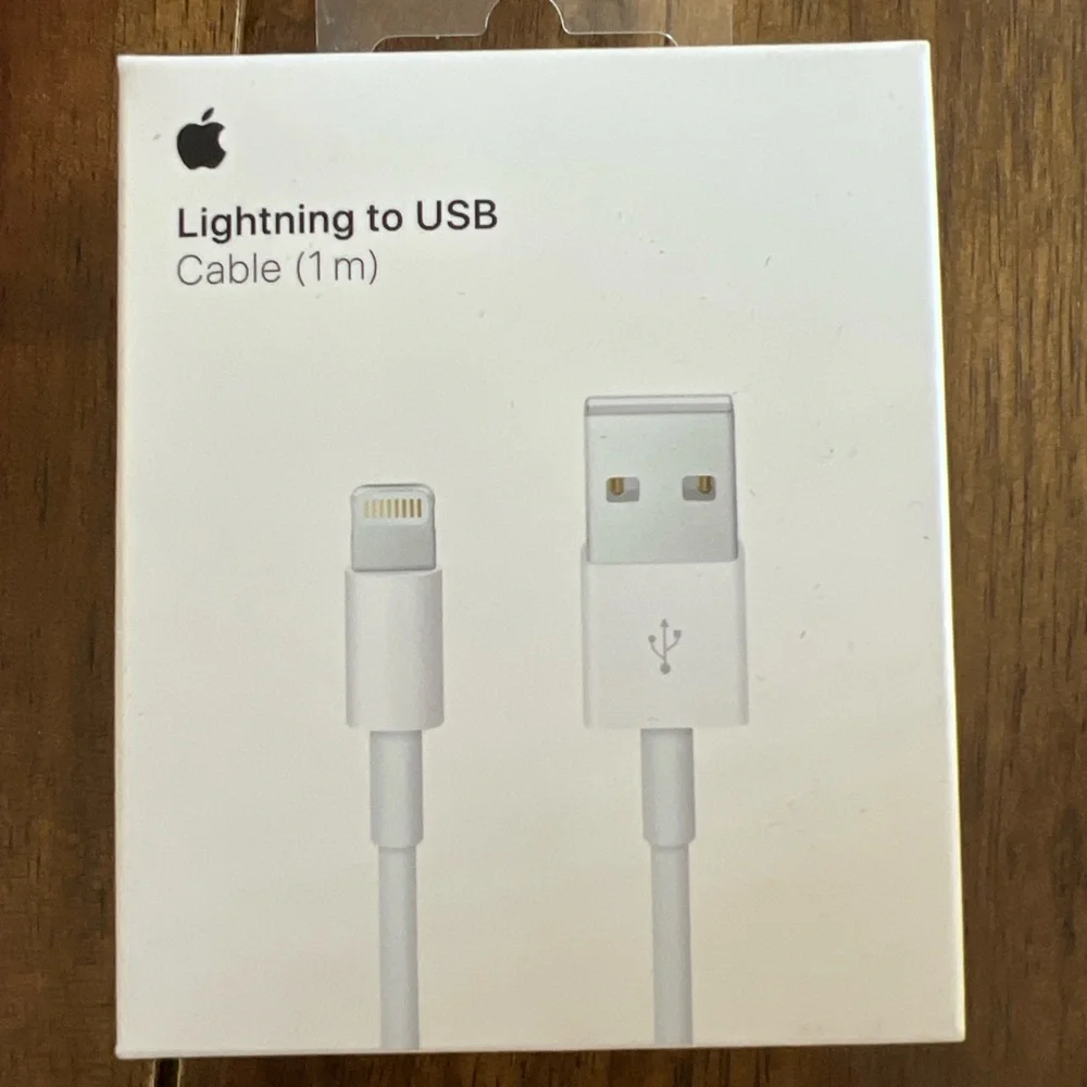 Apple Lightning to USB Charging Cable | 1 Meter | New in Box